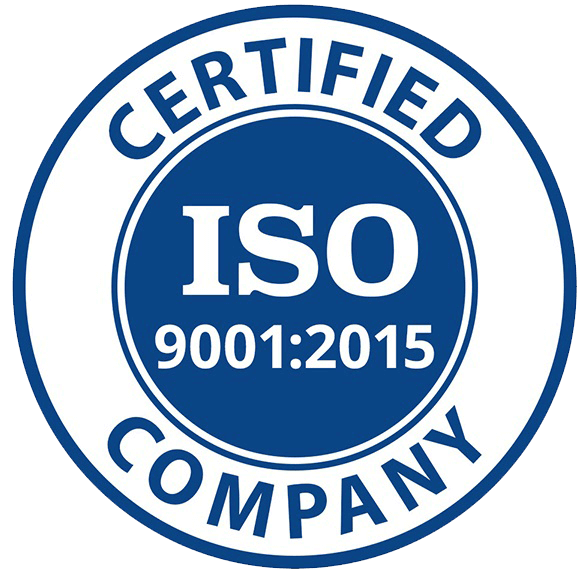 ISO 9001:2015 Certified Company